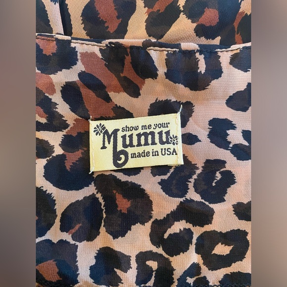 Leopard print cami with adjustable straps size S/M - Picture 4 of 5